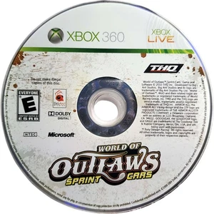 Coches Sprint de World Of Outlaws sin arañazos - Microsoft Xbox 360 auténticos - Imagen 1 de 5