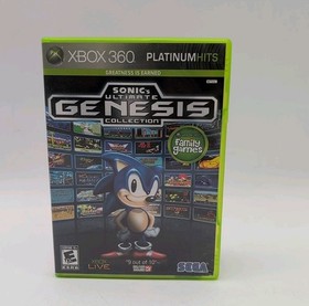 Sonic's Ultimate Genesis Collection Xbox 360 Complete Tested Working Sonic