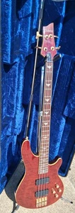 Schecter C-4 Diamond Series Crimson Stain with Hard Case - Picture 1 of 10