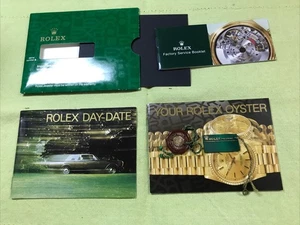 Vintage Rolex 1992 Day-Date Booklet;manual;tags Set❗️18238;18239…English - Picture 1 of 10
