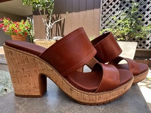 Nuevas sandalias Timberland Roslyn Slide de cuero para mujer talla 8,5 - Imagen 1 de 13