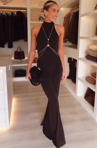 ZARA: Neckholder-Kettenkleid: 5039/232 | *UK-Käufer keine Einfuhrgebühren* | - Bild 1 von 4