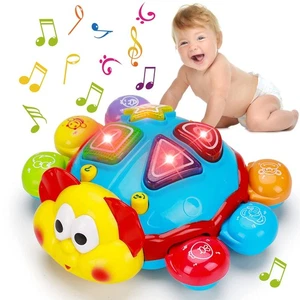 AugToy Baby Crawling Toys 6 to 12 Month Tummy Time Spanish English Bilingual ... - Picture 1 of 7