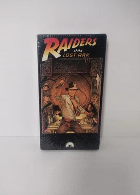 Paramount Indiana Jones Raiders of the Lost Ark VHS 1376 Sealed w/ Watermarks - Image 1 of 4