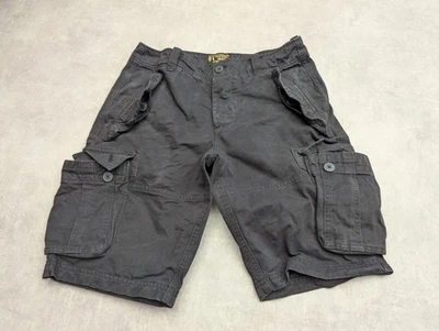 Superdry Cargo Shorts Mens 32 Cargo Khaki Utility Combat Military Army Y2K Vtg - Imagem 1 de 4