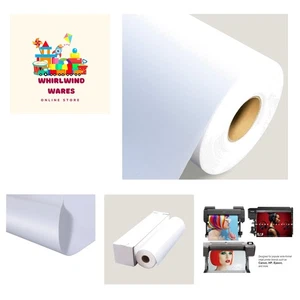 Polyester Matte Canvas Roll, Quick Dry, Wide Format Inkjet Printer Compatible... - Picture 1 of 8