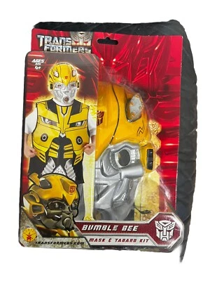 Hasbro Transformers Bumblebee Face Mask 2009 BRAND NEW Sealed RARE Kids Toy - Bild 1 von 2