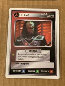 Star Trek CCG Beta WB 1995 K'Tesh - Picture 1 of 2