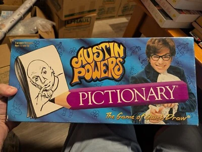 PICTIONARY AUSTIN POWERS Edition 100% COMPLETE UNPLAYED 2002 Yeah! Baby! - Image 1 of 4