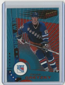1997 1997-98 Pacific Dynagon Ice Blue #78 Wayne Gretzky New York Rangers - Picture 1 of 2