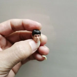 Painted 1/18 Scale The Flash Barry Allen Head Sculpt Fit Acid Rain 3.75" Figure - Picture 1 of 3