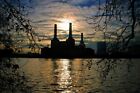 Battersea Power Station River Thames London England Uk Photograph Picture