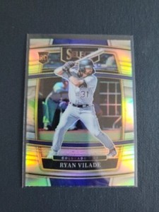 2022 Panini Select Baseball #9 Concourse Ryan Vilade RC Colorado Rockies B9