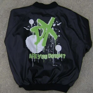 WWE DX Are You Down Bomber Jacket Size Medium L@@K!!! - Picture 1 of 6
