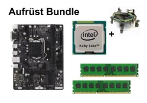 Pack de mise à niveau - Gigabyte B250M-D2V + Intel Core i5-7600K + 8 Go de RAM #109577 - Photo 1/4