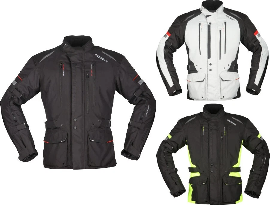 Modeka Striker II 2 Herren Motorrad Jacke wasserdicht Übergröße Textil Touren  - Bild 1 von 1