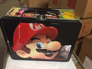 Super Mario Brothers Lunchbox Tin, For The Serious Collector. Mario Luigi - Picture 1 of 1