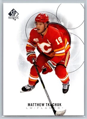 2020-21 SP Authentic #10 Matthew Tkachuk Calgary Flames - Image 1 of 2