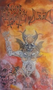 Nunslaughter/Blood - Split Tape(2022)HAVOHEJ OFSTINGAN ABAZAGORATH HEADLESS PEZ - Picture 1 of 1