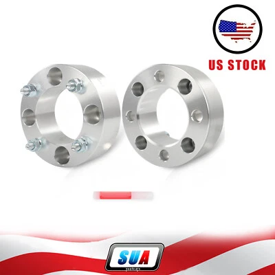 (2) 2" 4x115mm ATV Wheel Spacers For Arctic Cat 1000 700 650 500 450 400 300 250 - Image 1 of 4