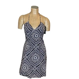 H&M Halter Dress 100% Cotton Jrs Sz S #266C - Picture 1 of 7