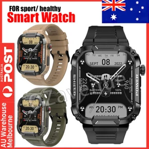 2023 Smart Watch For Men/Women Waterproof Smartwatch Bluetooth iPhone Samsung - Picture 1 of 18