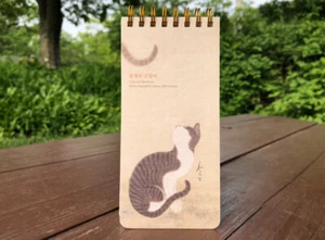 [NATIONAL MUSEUM OF KOREA] Cats and Sparrows Spring Note 1EA  - Picture 1 of 3