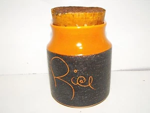Vintage Original Hanstan Rice Canister Australian Pottery Stylish And Deco  - Picture 1 of 4