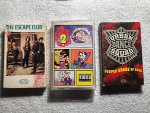 ROCK CASSETTE TAPE LOT-JERKY BOYS-URBAN DANCE SQUAD-ESCAPE CLUB - Picture 1 of 2