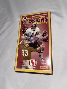 Greatest Moments In Washington Redskins History VHS 1994. SAFEWAY Kodak Film - Imagen 1 de 8