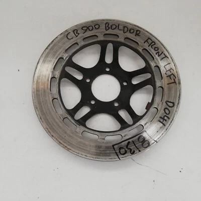 HONDA CB900F BOLDOR FRONT LEFT BRAKE DISC ROTOR - Image 1 of 4