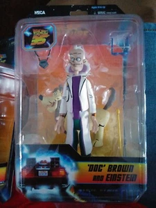 Neca Back to the Future Doc Brown & Einstein - Picture 1 of 2