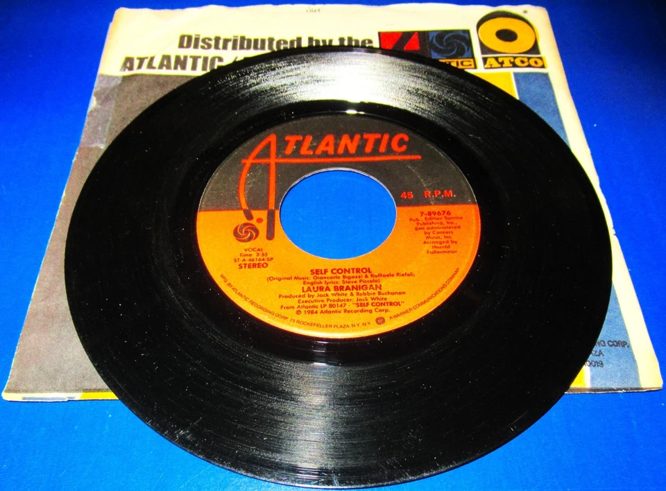 Laura Branigan, Self Control / Silent Partners - Image 1 of 1