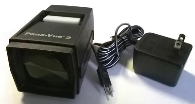 Pana-Vue 2 Lighted 2x2" Slides Viewer with AC Power Supply - Image 1 of 4
