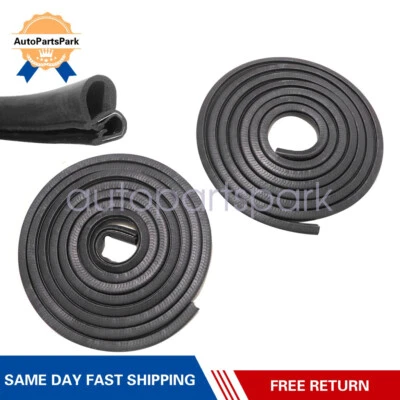 Apto para camioneta Chevrolet C2500 C3500 1988-2000 2X sellos de goma para puerta resistente al clima Foto 1 de 4