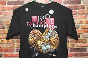 Chicago Bulls Basketball Champions Three In A Row Vintage Shirt, Neu Deadstock - Bild 1 von 7