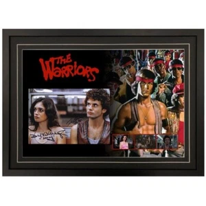 THE WARRIORS DEBORAH VAN VALKENBURGH THOMAS G WAITES SIGNED FRAMED PHOTO COLLAGE - Bild 1 von 2