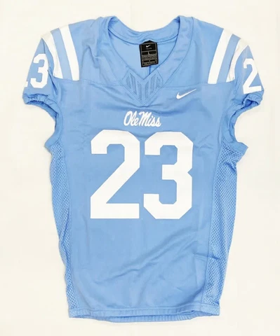 Nike Men’s Ole Miss Rebels Vapor Pro Football Jersey Sz. L NEW DJ5743-448 Cover