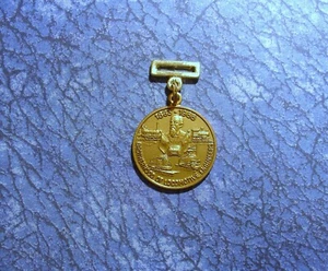 1863-1988 Brotherhood of Locomotive Engineers 125th Anniv. Railroad Watch Fob - Picture 1 of 2