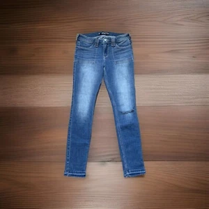 Hollister Jeans Women’s W27 L28 Stretch Slim Jeans Casual Classic Button Zip - Picture 1 of 11
