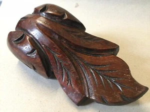 Antique Wooden Furniture Finial Cabinet Salvaged Reclaimed - Picture 1 of 20