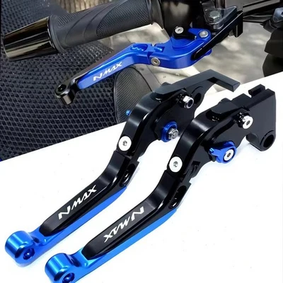 For Yamaha NMAX 160/155/125 2015-2024 CNC Folding Adjustable Brake Clutch Levers - Image 1 of 4