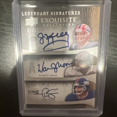 2009 Exquisite Collection Legendary Signatures Kelly Moon Simms Triple Auto  - Image 1 of 4