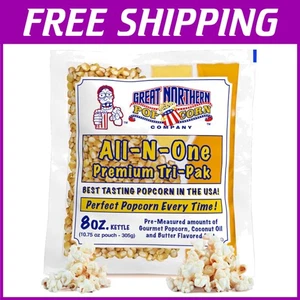 Pacchetti Popcorn Premisurati da 8 once per Delizie Notturne Film - Foto 1 di 8