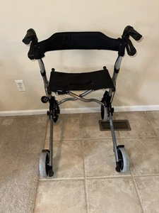 Briggs Healthsmart Aluminum Adjustable Rollator Euro Style Walker 300lb Capacity - Picture 1 of 9