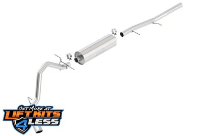 Chevrolet Silverado/GMC Sierra 1500 Borla 09-13 4,8 L/5,3 L/6,0 L salida lateral Catback Foto 1 de 2