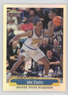1999-00 Topps cromo refractor John Starks #78 Foto 1 de 2