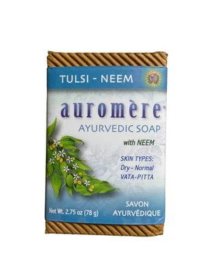 Auromere Ayurvedic Bar Soap - 2.75 oz - Tulsi-Neem - Image 1 of 4