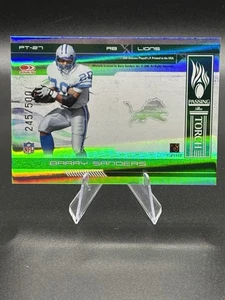 2006 Donruss Elite Passing the Torch Green Kevin Jones/Barry Sanders #27 /500 - Picture 1 of 3