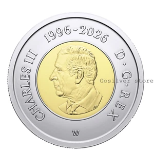 🇨🇦 2026 Kanada 2 Dollar Münze, Eisbär mit Toonie, König Karl III. 2026 - Bild 1 von 2